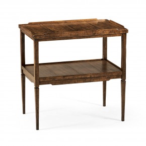 Casual Accents Country Walnut Side Table