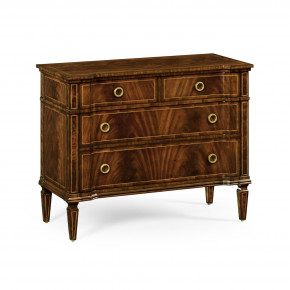 Versailles Regency style Mahogany Chest of Drawers