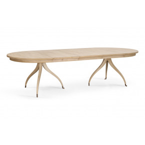 Timeless Solar Spider Leg Dining Table in Bleached Walnut
