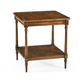 Casual Accents Victorian Style Walnut Side Table