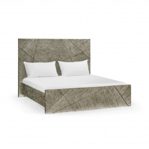 Geometric King Bed