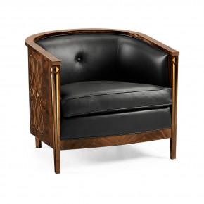 Tribeca Knightsbridge Leather Tub Chair