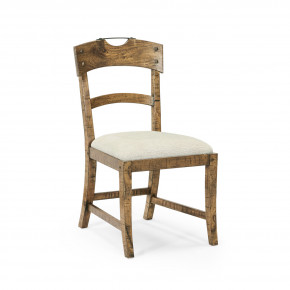 Casual Accents Medium Driftwood Planked Side Chair
