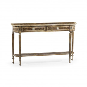 Buckingham Classic Regency Style Bleached Mahogany Console Table