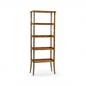 Casual Accents Country Walnut Etagere