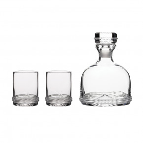 Dean Decanter and Double Old Fashioned Set of 3 Pc