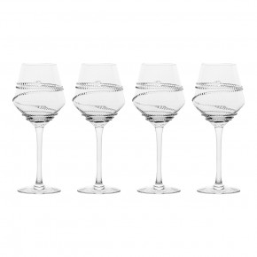 Chloe White Wine Glass Set of 4