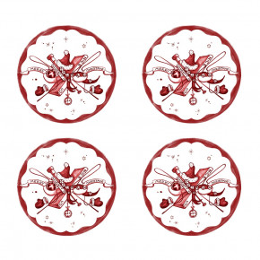 Winter Frolic Coasters Set of Four 4"L, 4"W, .125"H/each