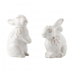 Clever Creatures Bunny Salt and Pepper Set of 2 Pc