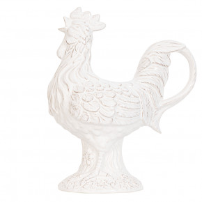 Clever Creatures Ceramic Rooster Pitcher