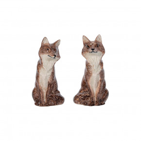 Clever Creatures Fox Salt and Pepper Set of 2 Pc