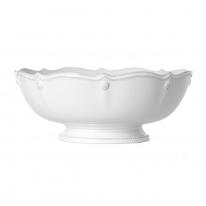 Berry & Thread Whitewash 11" Footed Fruit Bowl