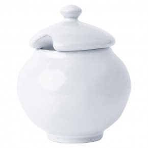 Quotidien White Truffle Sugar Bowl with Lid 