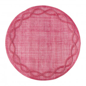 Tuileries Garden Pink Placemat 15"L, 15"W, 0.06"H