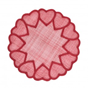 Heart Placemat - Pink