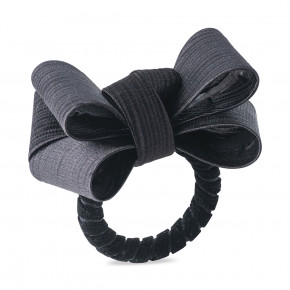 Tuxedo Black Napkin Ring 3"L, 3"W, 2.5"H