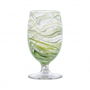 Puro Marbled Goblet Green
