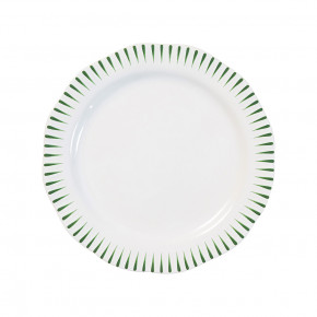 Sitio Stripe Dinner Plate Basil