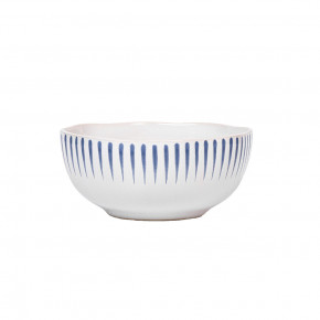 Sitio Stripe Cereal/Ice Cream Bowl Delft Blue