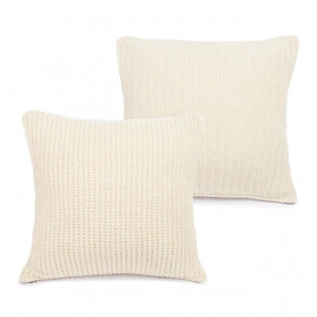 Waffle Weave Pillow with Insert Malt 20" x 20"