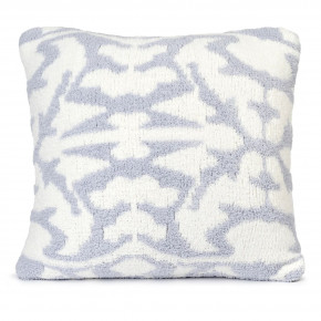 Damask Ice Blue/Creme Pillow (insert included)