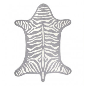 Reversible Zebra Play Mat Stone/White 32' x 66"