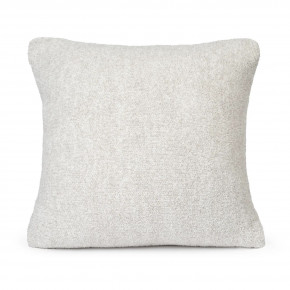 Fleck Chenilla Ivory w/ Oyster Pillow (insert included)