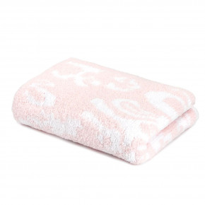 Damask Half Blanket Pink/White 33" x 40"