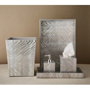 Zebra Gray/Silver Bath Accessories