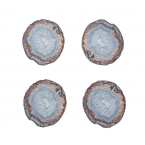 Strata Drink Coasters in Beige, Taupe  & Gray, Set of 4 in Gift Box