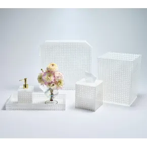 Reed White Bath Accessories