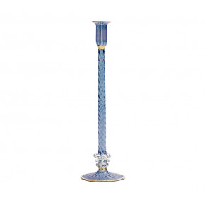 Braid Blue Candlestick