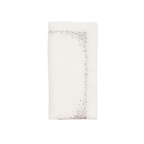 Pin Dot White/Natural/Gray Napkin