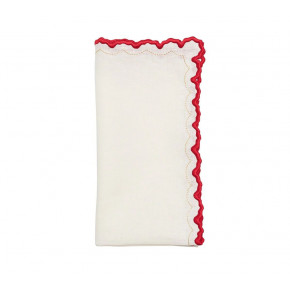 Arches White/Red/Gold Napkin