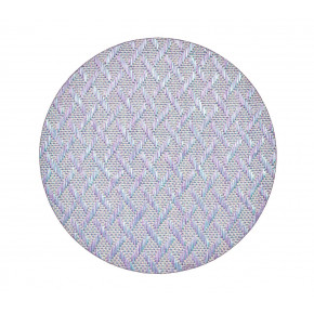 Basketweave Placemat in Lilac & Blue