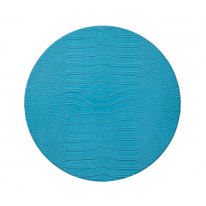 Croco Placemat in Turquoise