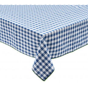Check 54"X110" Blue/Green Tablecloth