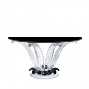 Cactus Console Clear-Black without Top