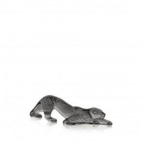 Zeila Panther Sculpture Small Grey