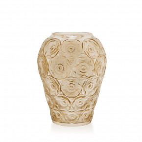 Anemones Vase Medium Gold Luster