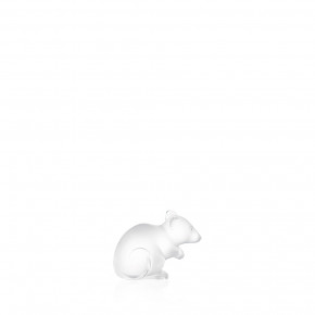 Mouse Seal Sculpture Clear