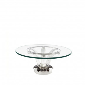 Cactus Coffee Table, Clear And Black Crystal (Special Order)