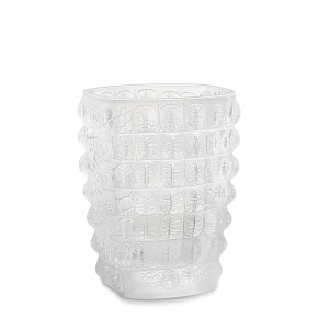 Croco Vase, Clear Crystal
