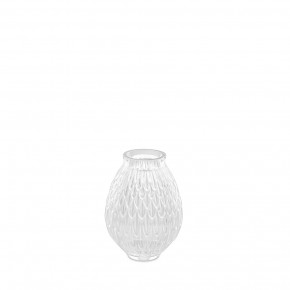 Plumes Small Vase, Clear Crystal