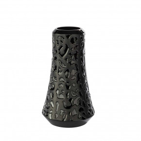 Panthère Vase, Black Crystal