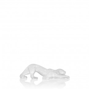 Zeila Panther Sculpture Clear Small