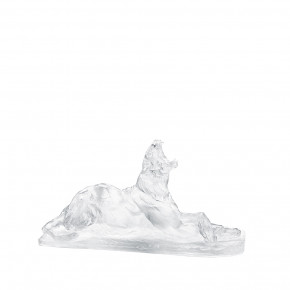 Yawning Lioness, Limited Edition (8 Pieces), Clear Crystal (Special Order)