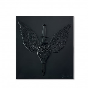 Eternal Prayer Panel, Limited Edition (50 Pieces), Black Crystal (Special Order)