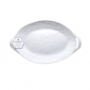 Bianco Melamine 16" Handled Platter