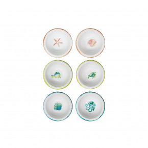 La Mer Melamine Mini Bowl Assorted Set Of 12 (2 Of Each Design)